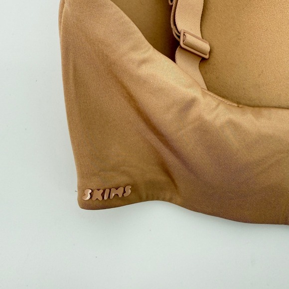 Skims‎ Wireless Form T-Shirt Demi Bra Ochre Nude 38DDD Molded Cups Adjustable - Picture 4 of 10